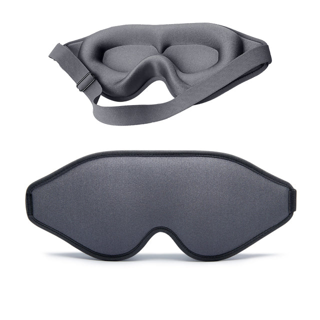 Masque de sommeil 3D en mousse à mémoire de forme naturelle pour un confort optimal