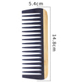 Peigne en bambou pour femme - Design en bois antistatique