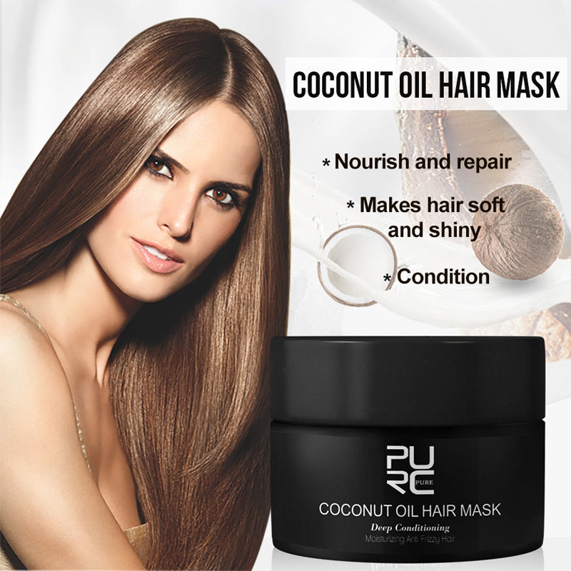 Masque capillaire lissant anti-chute pour le contrôle des frisottis
