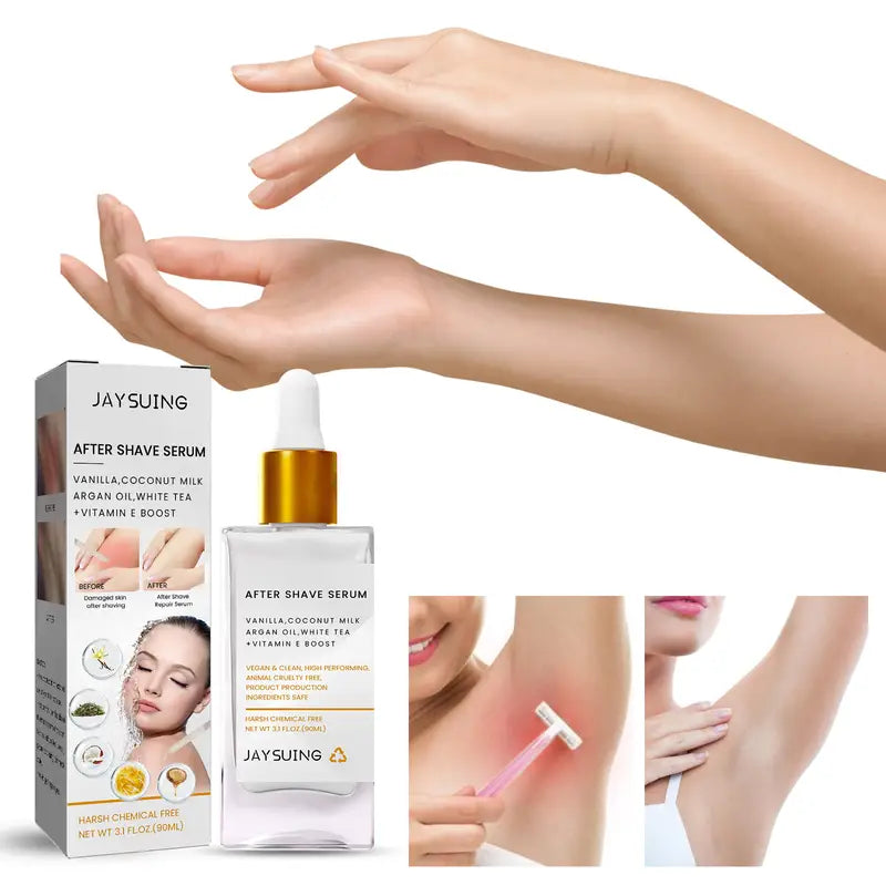 Sérum pour les poils de la zone bikini pour soulager les irritations et lisser la peau