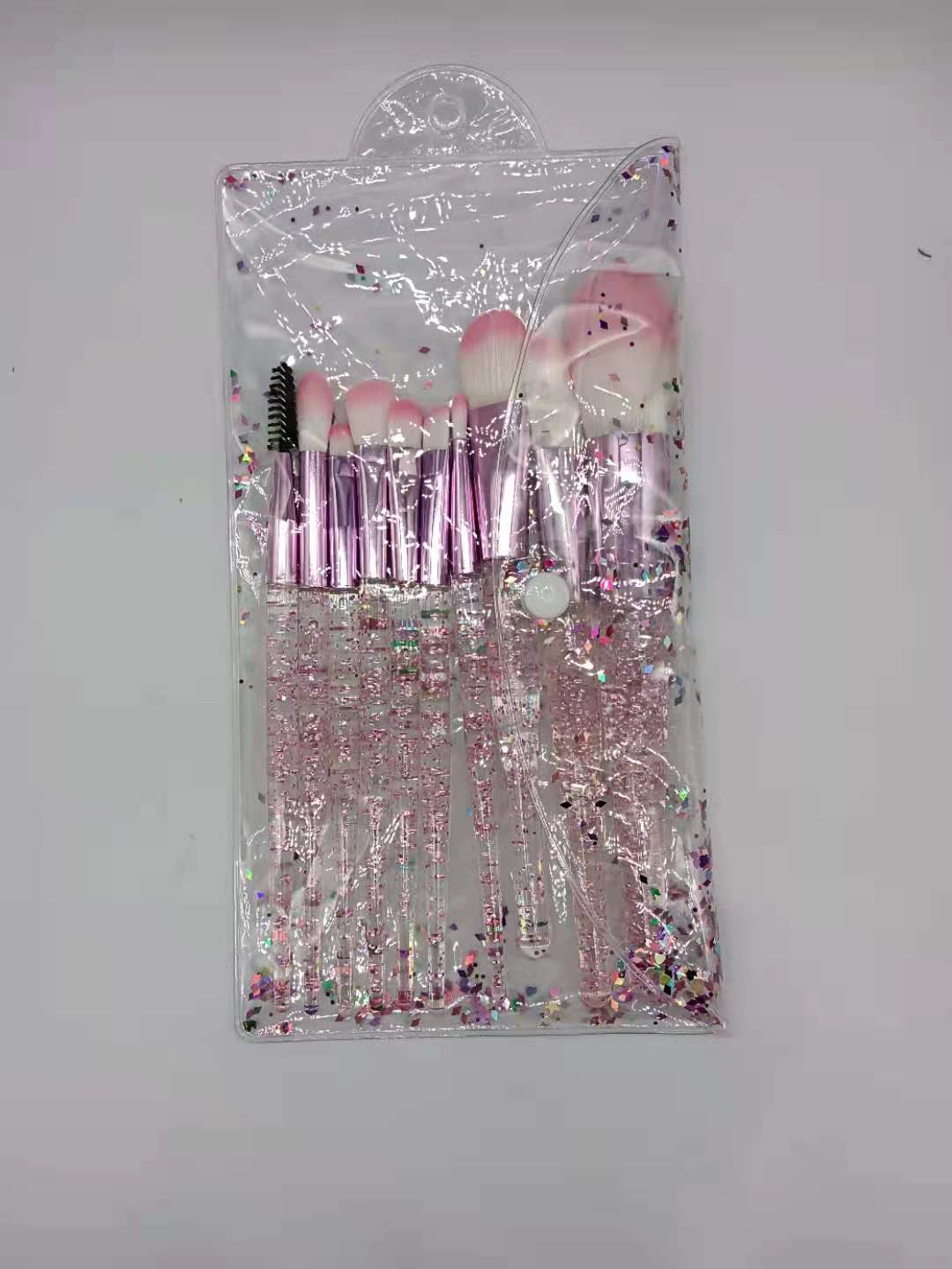 Ensemble de 10 pinceaux de maquillage pour la beauté et l'estompage