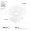 Masque facial en silicone à LED 7 couleurs – Rajeunissement de la peau et traitement de l'acné