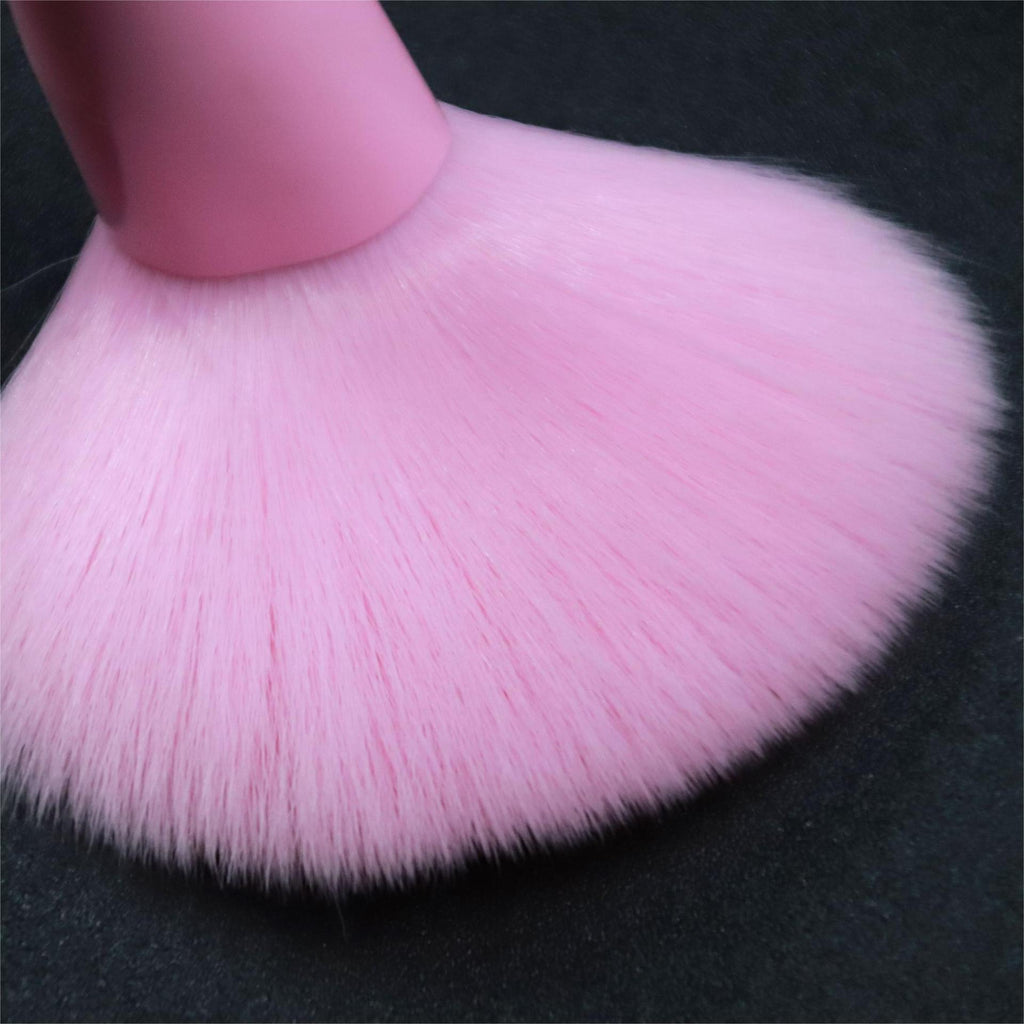 Ensemble de pinceaux de maquillage arc-en-ciel - 17 pièces style macaron