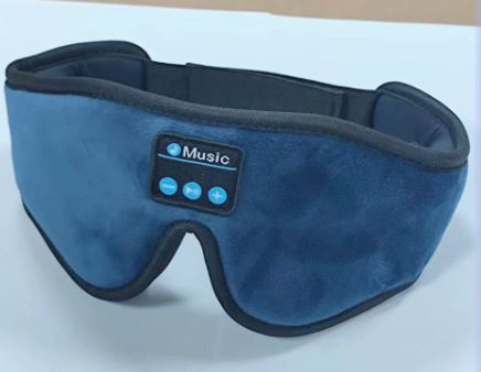 Masque de sommeil 3D Bluetooth 5.0, musique stéréo illimitée
