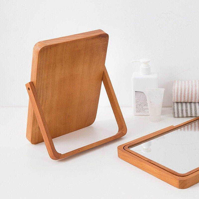 Miroir de maquillage haute définition de style européen